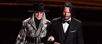 Keanu Reeves & Diane Keaton Reminisced about Their On-Screen Romance While  Presenting Award at 2020 Oscars