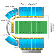 Peden Stadium 2019 Seating Chart
