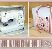 Tuto #DIY facile : Coudre Le Sac Housse en tissu pour Machine à coudre BY  #MÉLOU 🥰