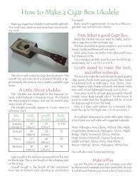 Here's How To Make A Cigar Box Ukulele - Carolina Fiddle Cigar ...