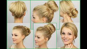 Frisuren trends und stylingtipps für die. Einfache Schnelle Hochsteckfrisuren Sathairday Youtube