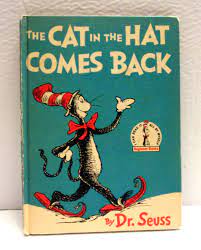 On Sale Vintage Books Dr Seuss The Cat In The Hat Comes Etsy Kids Story Books Vintage Children S Books Childrens Books