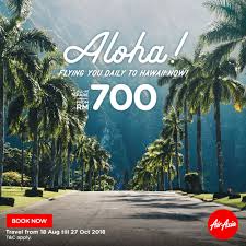 There are multiple factors that influence the price of a flight so comparing airlines, departure. Airasia X Set To Fly 7 Times A Week To Honolulu Hawaii Airasia Newsroom