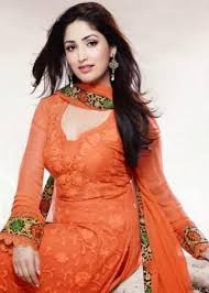 Image result for yami gautam in action jackson blue saree