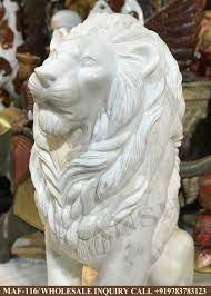 Black finished patina body is perfect for everyone in budget. Marble Sitting Lion Decorative Showpiece I Home Decor Lavanshi Handicrafts Wholesaler Manufacturer Jaipur Cmt Arts Pvt Ltd