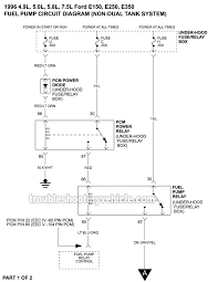 This is a picture i took in nov. Fuel Pump Wiring Diagram 1996 Ford E150 E250 E350