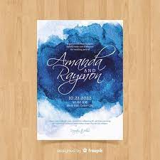 Watercolor Wedding Invitation Template Watercolor Wedding Invitations Floral Wedding Invitation Card Wedding Invitation Templates