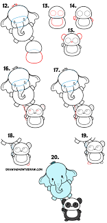Sometimes it's best to go back to basics and. Step By Step Easy Draw Elephant Novocom Top