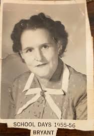 Mrs Mary Neal and daughter Jackie somewhere in the mid 1950s.