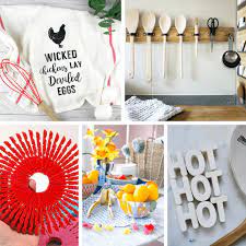 Celebrate fall with these creative craft ideas. 36 Awesome Diy Kitchen Crafts Projects For Your Kitchen