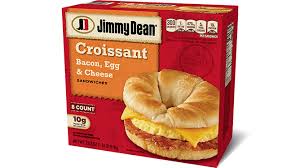 Bacon Egg Cheese Croissant Breakfast Sandwich Jimmy Dean Brand