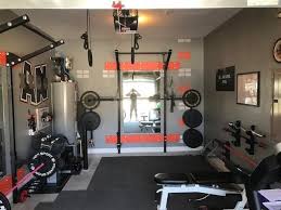 Garage Gym Of The Week Jay And Michelle Home Gym Basement Gym Room At Home Home Gym Design