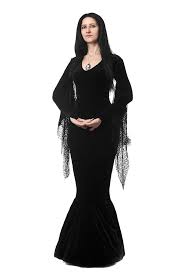 Morticia Addams Black Dress Fashion Black Dress Dresses