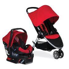 Carrinho De Bebe Britax B Agile B Safe Travel System 2016 Red Imports Baby