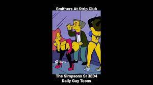 Smithers At A Strip Club #shorts #cartoon #funny #lol #comedy #short  #familyguy #thesimpsons - YouTube