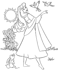 Stats on this coloring page. Princess Aurora Coloring Pages Coloring And Drawing