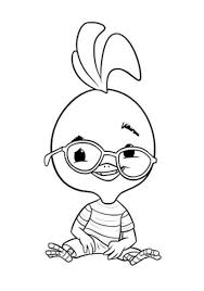 Little chicken wait for their mother. Chicken Little 73096 Animation Movies Printable Coloring Pages