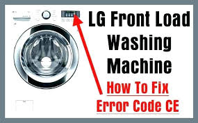 Lg Washing Machine Manual Front Loader Lg Front Loader