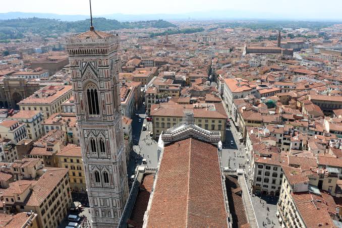 Resultado de imagem para vista da cupula duomo florença
