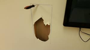 When the area to be patched is a seam, apply a fresh piece of drywall tape over the compound on the seam, and then apply. Drywall Repair For Dummies In Depth Drywall Repair Guide Nations Drywall Repair