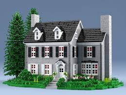 Bastle die erste reihe aus steinen, um die wände zu gestalten. Dieses Lego Haus Setzt Neue Massstabe Zusammengebaut