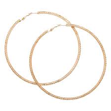 Shop the original ear pin® ear climber, ear crawlers earrings in sterling silver or 14k gold. 100mm Faux Crystal Lined Rose Gold Tone Hoop Earrings Claire S Us