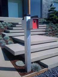Modern By Grounded Richard Risner Rla Asla Exterior Stairs Stairs Design Floating Stairs