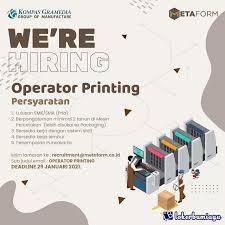 Jun 13, 2021 · baca juga: Lowongan Kerja Kompas Gramedia Januari 2021
