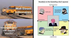 This is a compilation of memes about reddit vs wallstreet, gamestop, gamestop stocks, reddit stock market, reddit vs billionaires, and r/wallstreetbets. Memebase R Wallstreetbets All Your Memes In Our Base Funny Memes Cheezburger