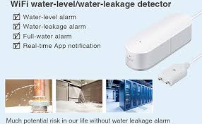 When water (or high humidity, or a. Overflow Flood Leakage Alerts Water Leak Detector Wifi Remote Monitor For Sink Basement Etc Free Notifications By Tuya App Water Sensor Alarm With Rechargeable Battery 100db Adjustable Ringtone Diy Tools