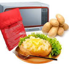 The bag is fully enclosed with an open slit for inserting the potato. Microwave Potato Bag Baked Potato Microwave Baking Bag Red Buy Microwave Potato Bag Microwave Potato Bag Baked Potato Microwave Baking Bag Fiber Microwave Potato Bag Baking Bag Product On Alibaba Com