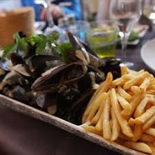 Moules Mussels Marinieres Et Frites Recipe Main Dishes Dishes Popular Recipes