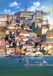 Les Paysages D Inspiration Europeenne Nitt Prof De Fle Art Studio Ghibli Studio Ghibli Films Kiki La Petite Sorciere