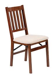 Arts And Crafts Folding Chair In Warm Cherry Finish Set Of 2 Walmart Com Walmart Com