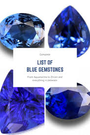 List Of Blue Gemstones List With Examples Gem Rock Auctions