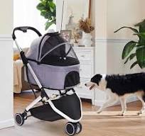 Factory Wholesale Lightweight Luxury 3 Wheels Pet Pet Stroller Dog Stroller  Pet Stroller