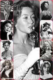 Gloria Grahame was a sort of pal to me for a brief spell in my early days  of Hollywood. Our cards had not yet been punched beyond recognition, and we  had some