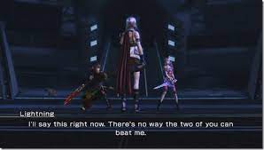 The colleseum dlc doesn't unlock until you kill the final boss anyways, no matter how. Strategy Session How To Beat Lightning And Amodar In Final Fantasy Xiii 2 Siliconera