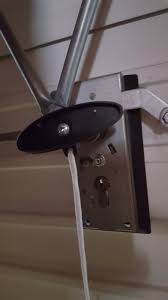 How to unlock garage door opener wall control unit. Replacing Locked Garage Door Lock Without Key Diynot Forums