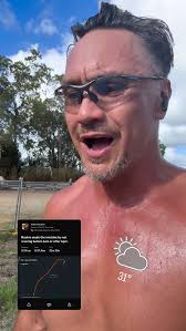 Rookie didn’t listen to his own words. “Run before 6am or after 6pm” 🥵.  Way too many extra elements to deal with 🤦🏽‍♂️. , “That’s Us Cuz”  @wilbaraston, #sweaty #elements #hot #running ...