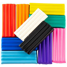 Learn colors with 8 color play doh modelling clay and baby theme molds i surprise toys yowie. Titato Clay Modelling Play Dough Blocks Bar Multicolour 3 And Up 2 Pack Amazon In Home Kitchen