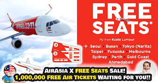 Hot seats are allocated with limited numbers on the airasia x flight. Now Till 26 Feb 2020 Airasia X Free Seats Sale Up To 1 000 000 Free Air Tickets Are Waiting For You Everydayonsales Com