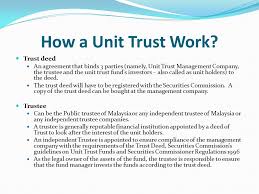 This may be a more disciplined approach to invest in unit trust funds. Chapter 12 Unit Trust Ppt Video Online Download