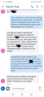 To whom it may concern, good day! Grade 1 Pupil Allegedly Removed From List Of Awardees For Failure To Settle Php3k Bill The Summit Express