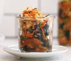 How To Make Kale Kimchi Fermented Food Lab Recipe Fermented Foods Fermented Kimchi Food