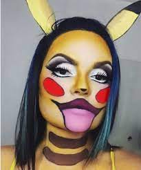 Pokemon Makeup Is Real It S Spectacular Pokemon Makeup Pikachu Makeup Halloween Makeup Looks