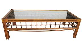 1960s Bamboo Lattice Coffee Table Coffee Table Table Vintage Furniture