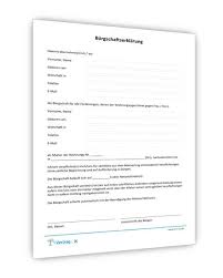 Eltern haften dann in diesen fällen gegenüber dem vermieter finanziell. Burgschaft Wg Zimmer Vorlage Dass Sie In Ms Word Fur Ihre Einzigartig Ideen Andern Paperblog