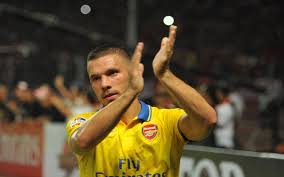 Retiring podolski's thunderbolt sinks england in dortmund friendly. Borussia Dortmund Target Arsenal Striker Lukas Podolski Caughtoffside
