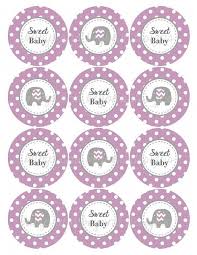One of the most important aspects of a baby shower party is the making of baby shower invitations. Purple Grey Chevron Elephant Printable Baby Shower Cupcake Toppers Favors Stickers Diy Party Tags Sweet Baby Digital Pdf File 110 Baby Shower Labels Free Baby Shower Printables Pop Baby Showers